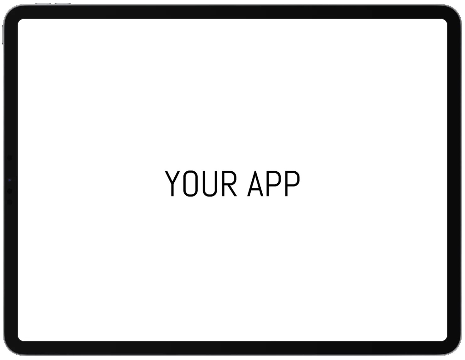 iPad mockup